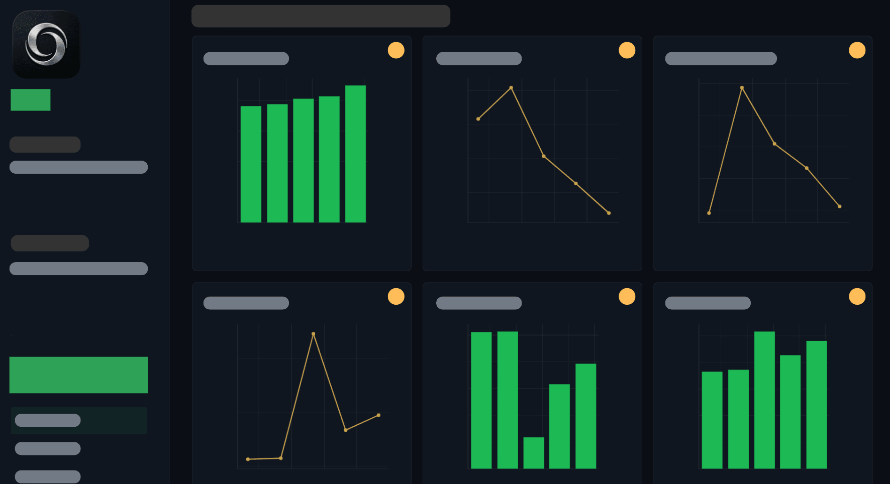 Opes Deep screenshot showing a grid of chart cards comparing several valuation metrics for a single stock